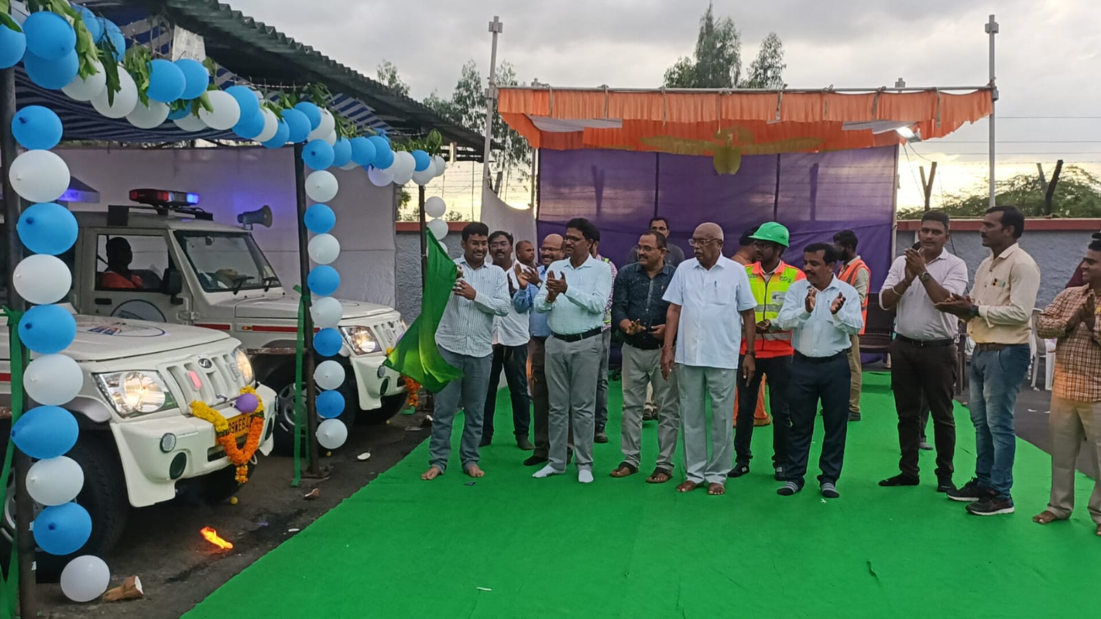 Vehicle Inaugaration Opening